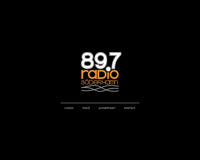Radio Söderhamn 89,7 startsida 2025