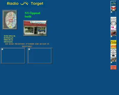 RadioTorget startsida 2001
