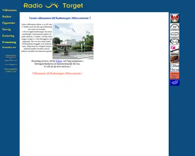 RadioTorget startsida 2003