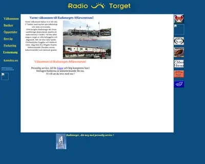 RadioTorget startsida 2005