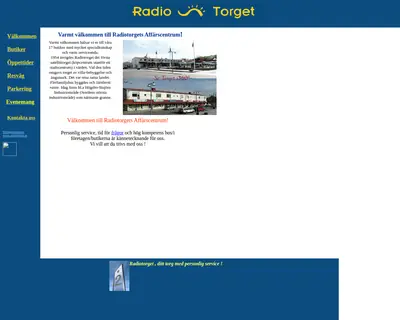 RadioTorget startsida 2007