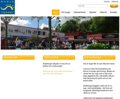 RadioTorget startsida 2014