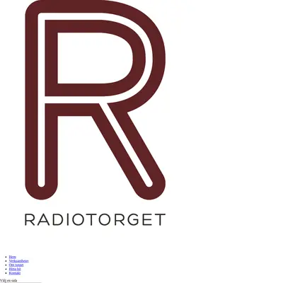RadioTorget startsida 2021