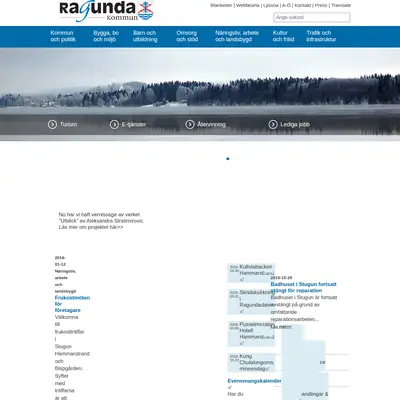 www.ragunda.se startsida 2016
