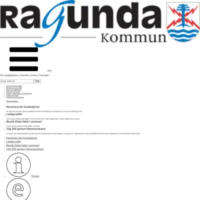 www.ragunda.se startsida 2019