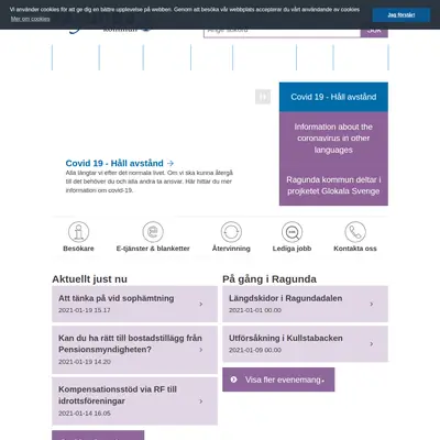 www.ragunda.se startsida 2021
