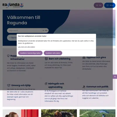 www.ragunda.se startsida 2026