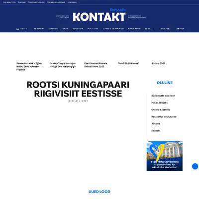 Rahvuslik Kontakt startsida 2024