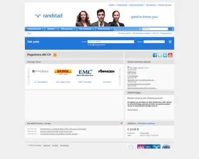www.randstad.se startsida 2012