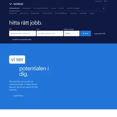 www.randstad.se startsida 2023