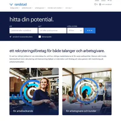 www.randstad.se startsida 2026