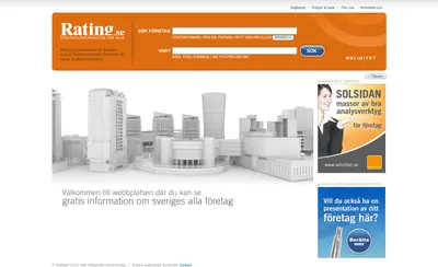 www.rating.se startsida 2010