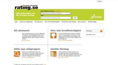 www.rating.se startsida 2019