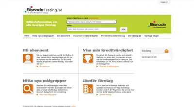 www.rating.se startsida 2022
