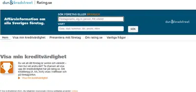www.rating.se startsida 2023