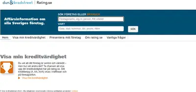 www.rating.se startsida 2024