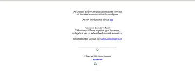 www.rattvik.se startsida 2001