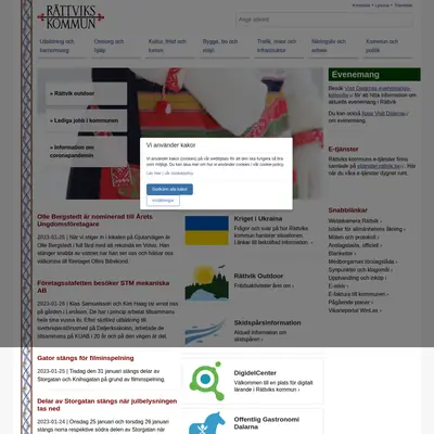 www.rattvik.se startsida 2023