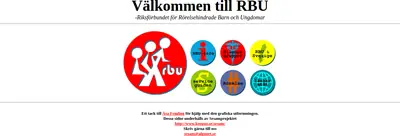 RBU-nytt startsida 1997