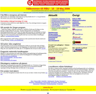 RBU-nytt startsida 2000