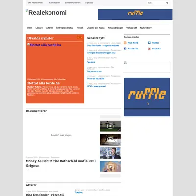 Realekonomi startsida 2013