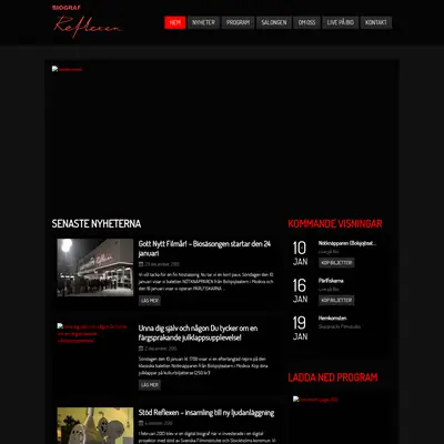 TF-Reflexen startsida 2016