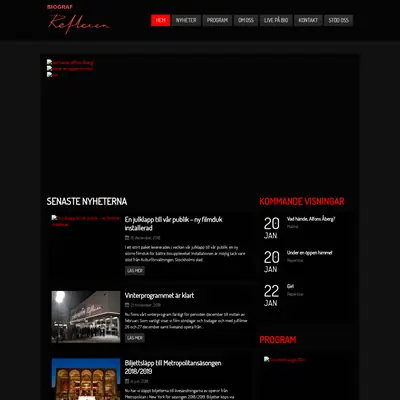 TF-Reflexen startsida 2019