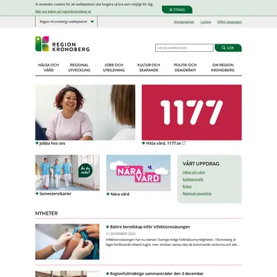 Mera Kronoberg startsida 2026