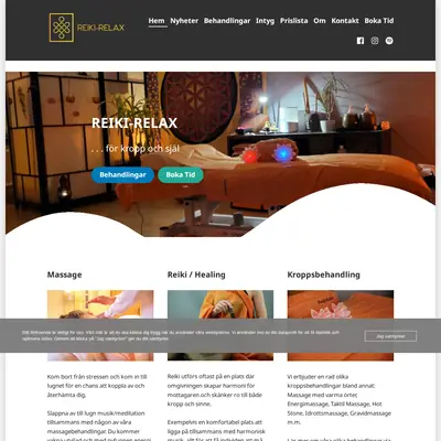 rrSql, www.reiki-relax.se startsida 2024