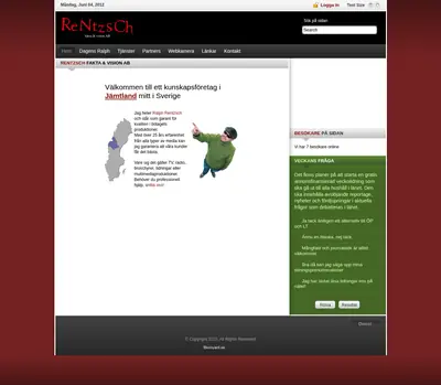 rentzsch.se startsida 2012