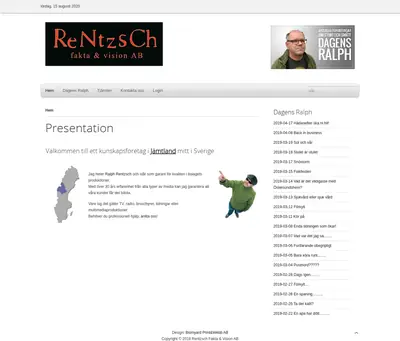 rentzsch.se startsida 2020