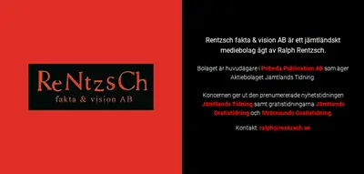 rentzsch.se startsida 2021