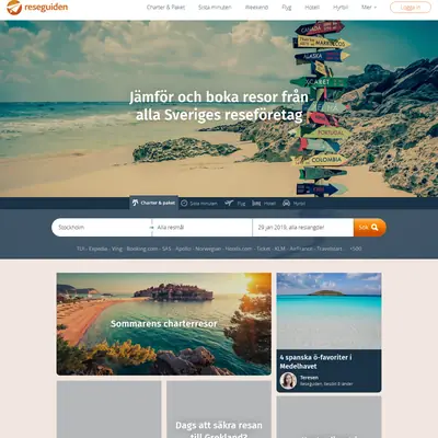 Resguide startsida 2019