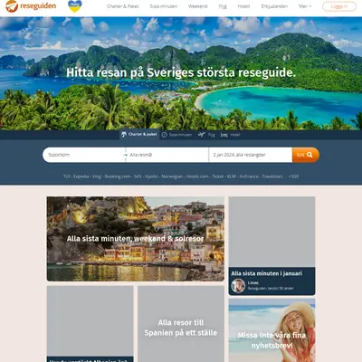Resguide startsida 2024