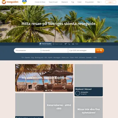 Resguide startsida 2025