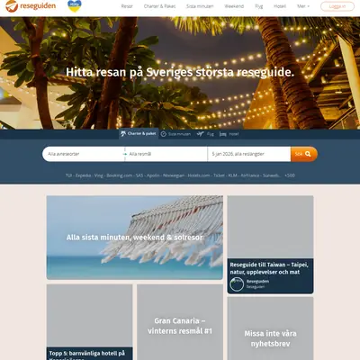Resguide startsida 2026