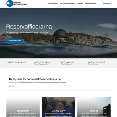 ReservOfficeren startsida 2023