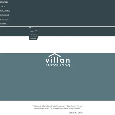 Villan startsida 2025