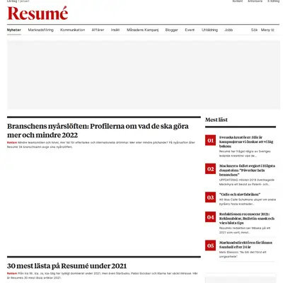 A Perfect Guide startsida 2022