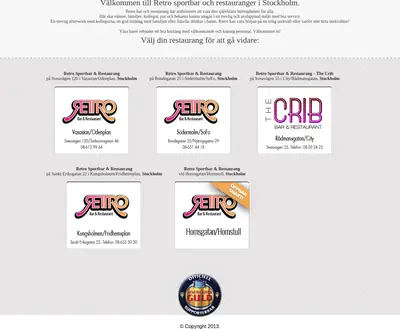 Retro startsida 2015