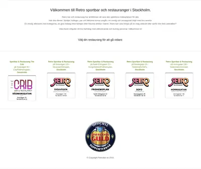Retro startsida 2016