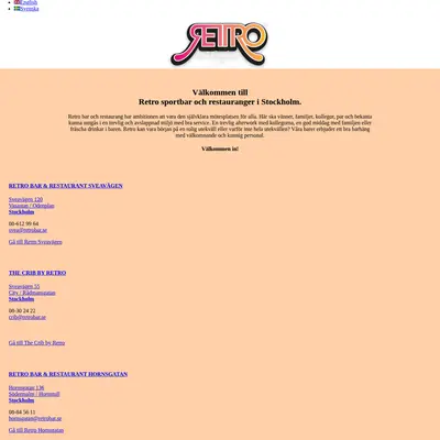 Retro startsida 2020