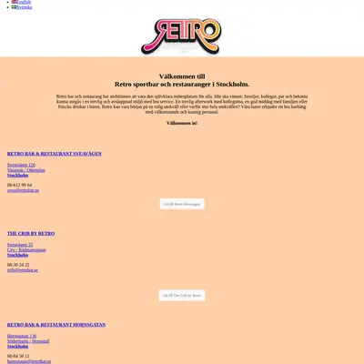 Retro startsida 2021