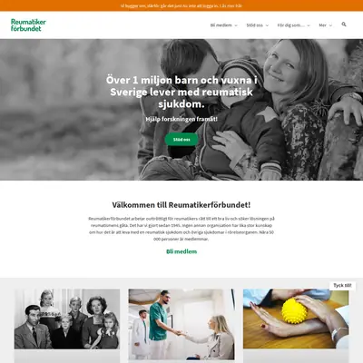 REUMATIKERVÄRLDEN startsida 2020