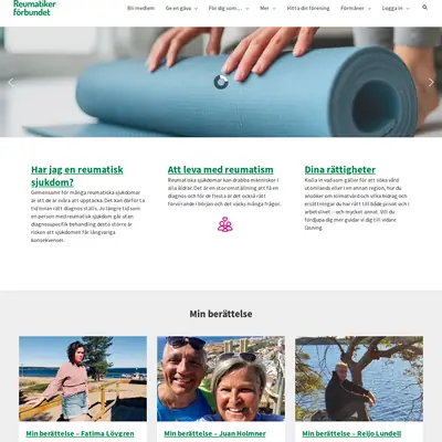 REUMATIKERVÄRLDEN startsida 2023