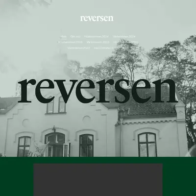 UPEKON-Reversen startsida 2025
