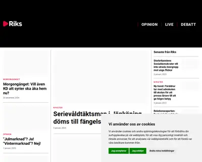 riks.se startsida 2025