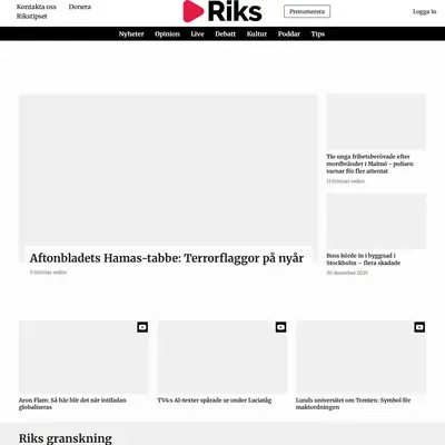 riks.se startsida 2026
