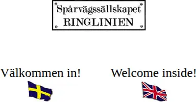 RINGLINIEN startsida 2000