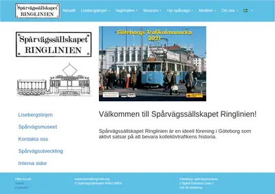 RINGLINIEN startsida 2021